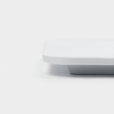 Serve dish "White East", 25.5 × 12.7 × 1.5 cm, white color-2