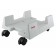 Buro Bu-CS3al system unit stand, up to 20 kg, plastic, gray