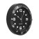 Wall clock, series: interior, "Antares", smooth move, 1aa, 29.5 x 28 x 4.5 cm