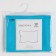 Pillowcase Ethel 50*70 cm cental blue, 100% cotton, stump, 125 g/m²