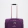 Small 24 suitcase "on lightning, code castle, with extension, purple color