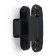 Loop of hidden Lockland installation, 30x110 mm, with 3D regulation, black color is black