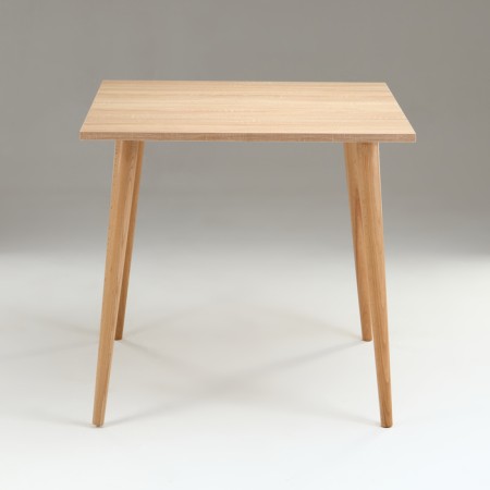 Square kitchen table, 800*800, sonoma oak-1