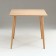 Square kitchen table, 800*800, sonoma oak