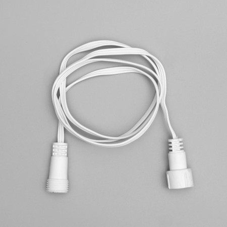 Extension cord for garlands UMS, 3W, 100 cm, white thread, 220 V