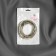 Picking for curtains "Flexible cord", d = 7 mm, 50 cm, silver color