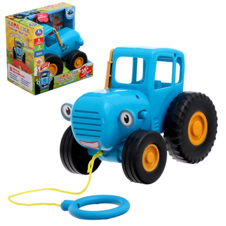 Katalka "Blue Tractor", 35+ songs, poems, sounds, light effects, on batteries