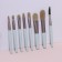 A set of makeup brushes "Pastel", 8 items, PVC CHOHOL, MIX color
