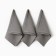 Set Kit. Folder "Dolyana" dark gray 35x60cm-3pcs., 100% hl, waffle, 220 g/m2