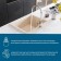 Santek kitchen mixer "Lindos", chrome