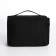 Cosmetic bag with lightning, black color