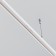The connector is a straight line for the round low -profile busbar Exility, white