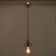 Lamp Bayerlux 1393/1gd E27 40W gold 9x9x8 cm