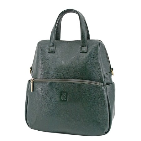 B2753 Bag-rugzak, lightning department, dark green color 30x27x111cm