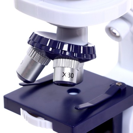 Microscope "Young Biologist", an increase in x80, x200, x450, with backlight-10