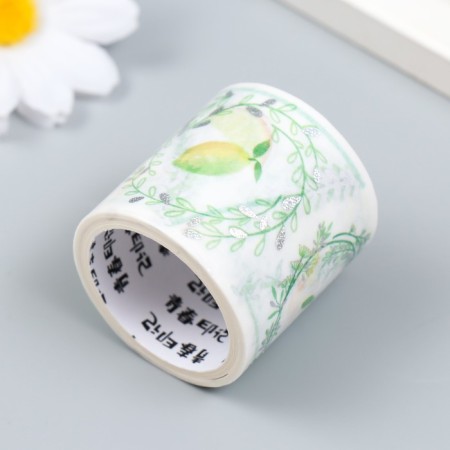 Adhesive tape paper "lemon" set 2 pcs width 1; 4 cm winding 2 m-1