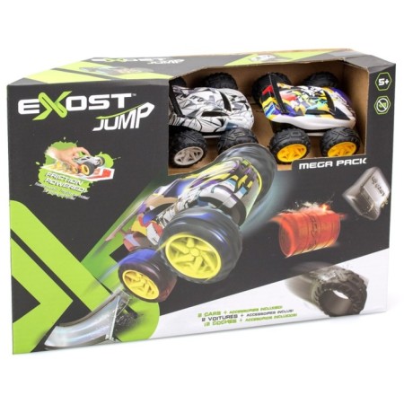 Set of game jump "SUVs", with a ramp and accessories-2