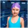 Baby hat for navigation ONLYTOP SWIM "Flowers", fabric, girth 46-52 cm