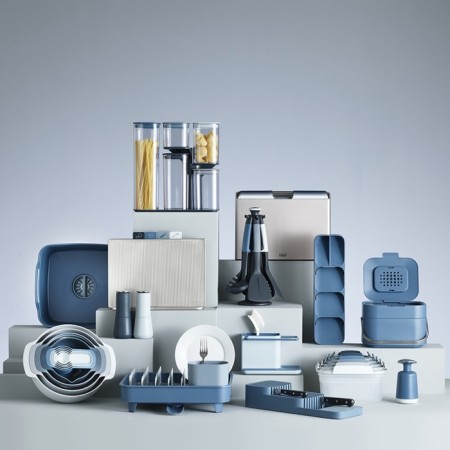 Organizer for the Joseph Joseph Caddy sink, size 13.5x11.5x21 cm, blue color-12