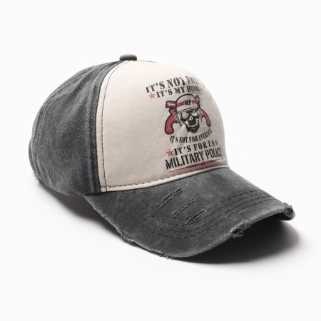 Men's cap "It’s not a duty", Black color, size 56-58