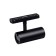 Track lamp, series "Flat" FTL-007, 10W, 48V, 4000K, IP20, black