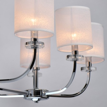 Palermo chandelier, size 66x262x110 cm, 480W 8xe14 IP 20-13