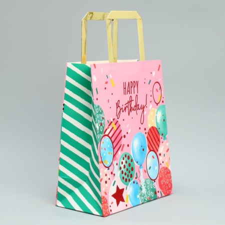 Gift package, packaging, Happy Birthday, Ml 23 x 27 x 11.5 cm-2