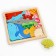 Children's developing puzzle in the frame "Sea Animals" 16.6 × 16.6 × 1.2 cm