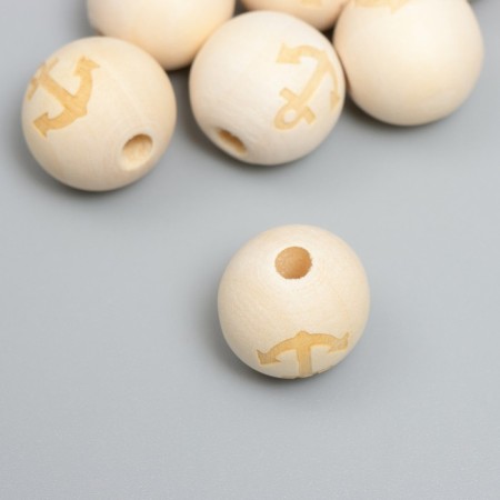 Busina tree for creativity "Round. Anchor" d = 1.8 cm set 10 pcs-1