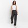 Women's pants (eco -leather) minku: Eco leather graphite color, size 50
