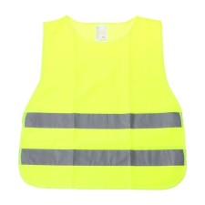 Airline signal vest with reflective stripes, children's, p. 30-34, yellow