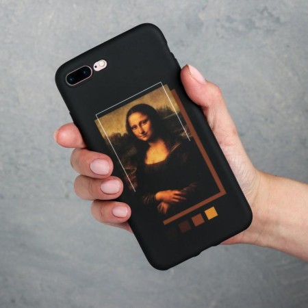 Case for the phone iPhone 7/8 Plus "Mona Lisa", 7.7 x 15.8 cm-3