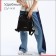 Bag for screed, outer pocket, textura, black color