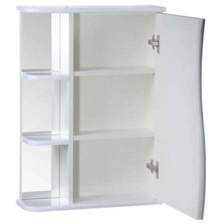 Bathroom mirror "Tura 5501", with three shelves, 55 x 15.4 x 70 cm-1