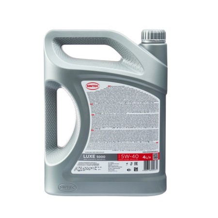 Sintec Lux 5W-40 motor oil, n/synthetic, 801933, 4 liters-1