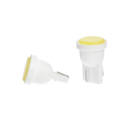 Auto Stuffing LED T10, COB, Gabarite, 12 V, white light, set 5 pcs-1