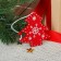 New Year's suspension "Snow Christmas tree"