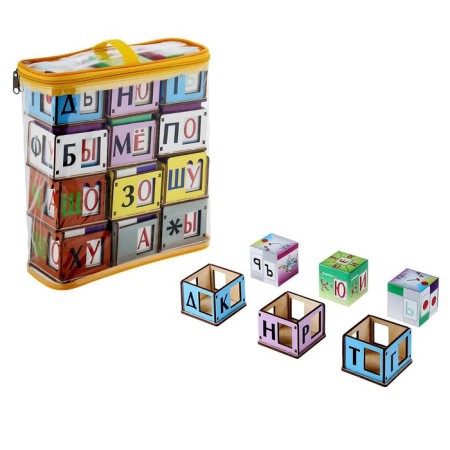 Game cubes "Teremki Voskobovich"