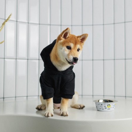 SECURITY sweatshirt for dogs (foot), size L (DS 30, Osh 38-40, OG 52-56), black-6