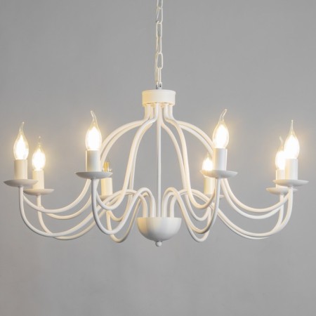 Jil chandelier 8xe14 40w is white 75x75x42-100 cm Bayerlux-2