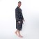 Male robe, dark blue color, size 56