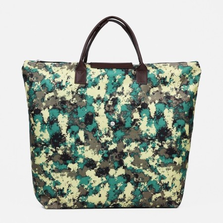 Lightning bag, folding, green color-2