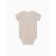 Body crumb I am melange without sleeves, height 74-80, beige