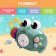 Musical toy "Baby crab", sound, light, color mix