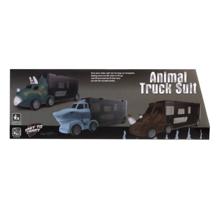 Truck "Shark. Carrier ", with cars 6 pcs.-8