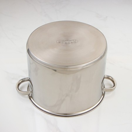 Gretta pan, 13 l, d = 28 cm, capsule, metal cover, induction-2
