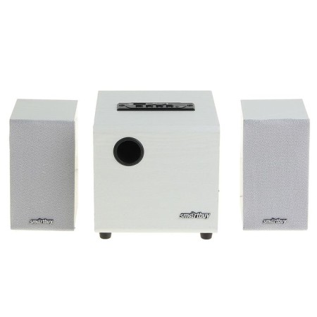 Computer speakers 2.1 Smartbuy SPARTA SBA-210, 2x2 W+8 W, MP3, FM, 220 V, white-1