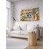 Decorative panel with photo printing of "Happy New Year", horizontal, size 100x150 cm