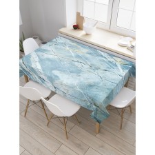 The tablecloth “Marble Keramin”, rectangular, Saten, size 120x145 cm