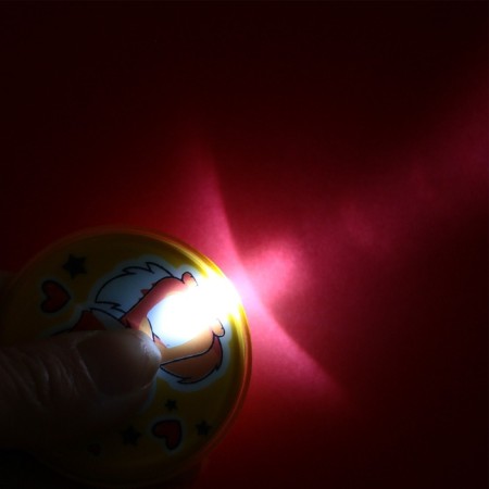 Keychain for keys with a flashlight "Light inside you", 5 x 5 cm-6